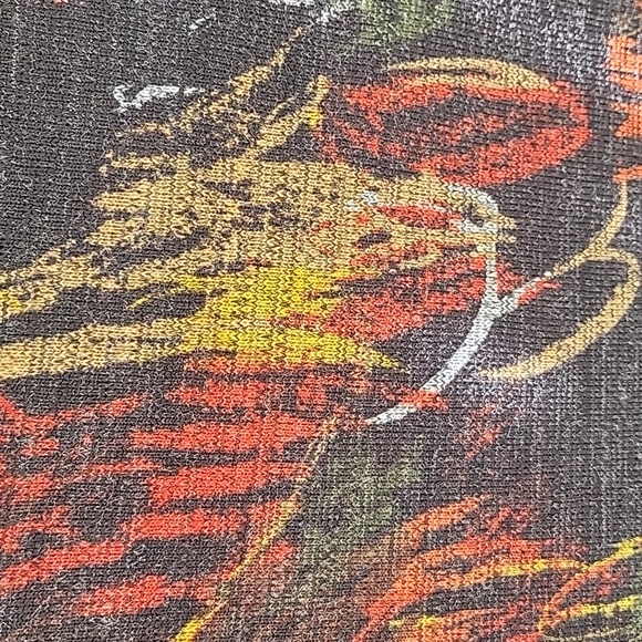 Artsy multicolor A line dress - Picture 2 of 6